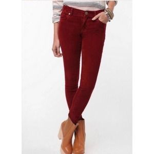 LES FOLLES DE JOIE | UO | High Waist Skinny Corduroy | 30